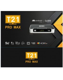 رسيفر اندرويد مع ستالايت T21 PRO MAX 