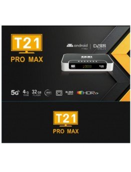 رسيفر اندرويد مع ستالايت T21 PRO MAX 