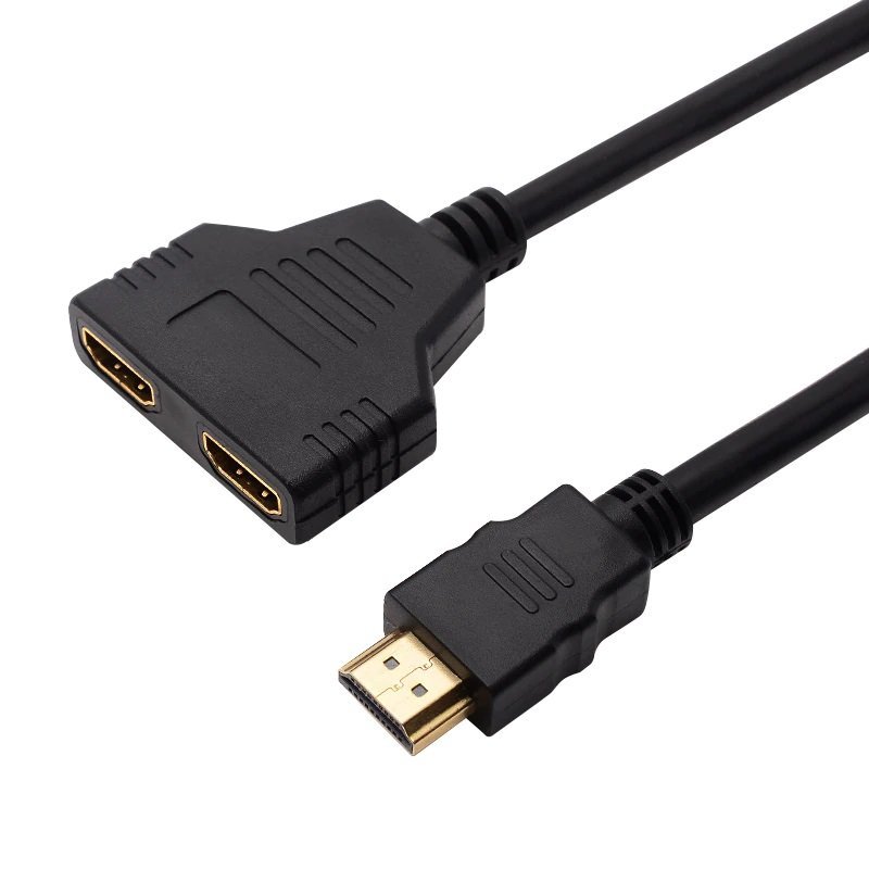 كيبل HDMI بمخرجين HDMI عالي الوضوح