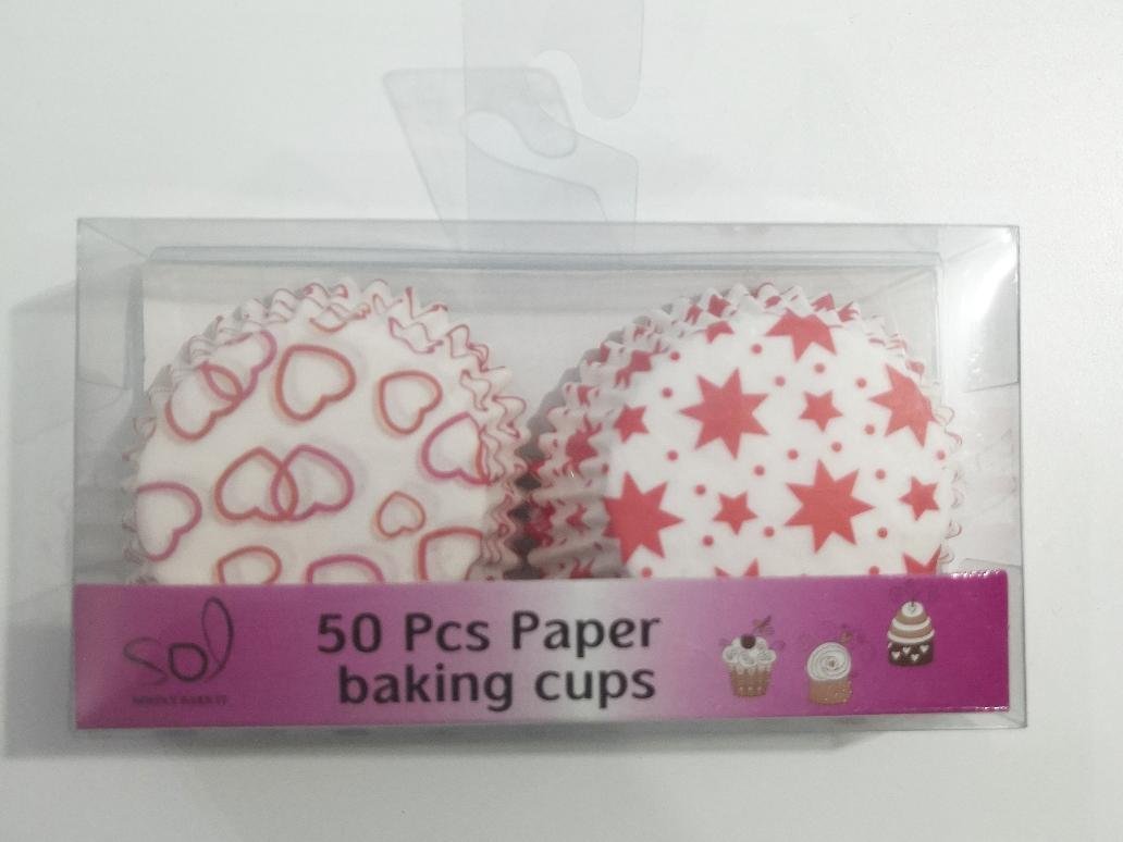 قوالب كيك ورق 50 حبة