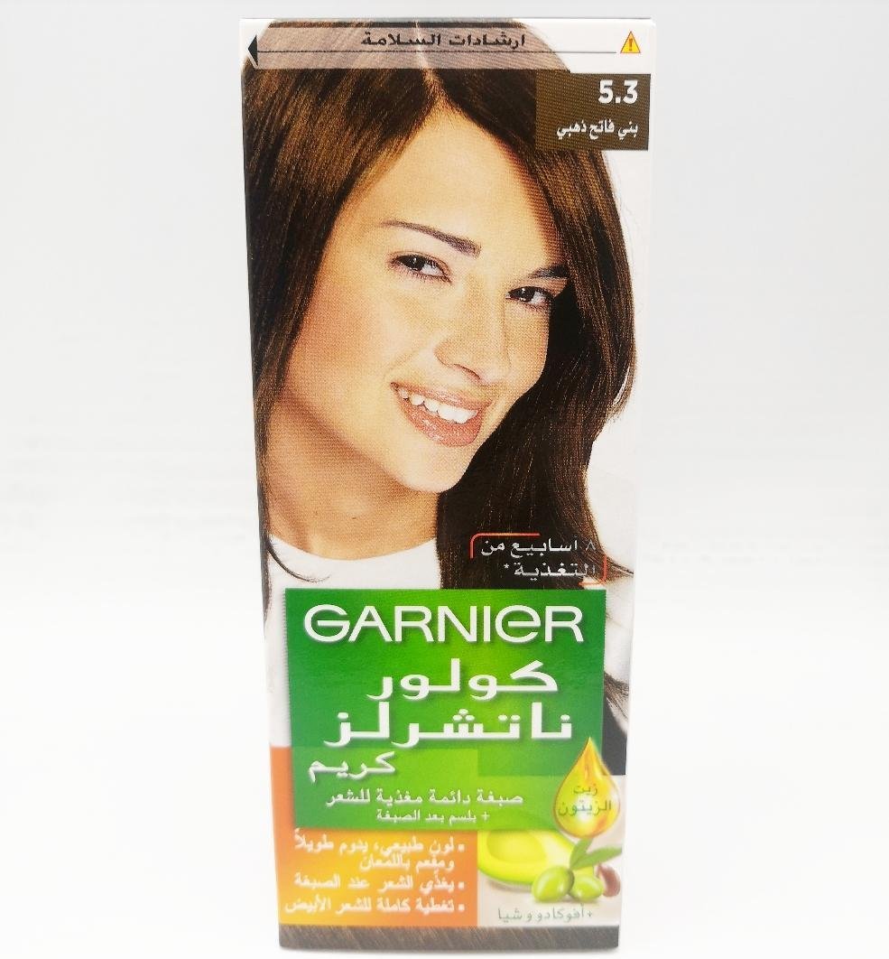 غارنييه كولور ناتشرلز بني فاتح ذهبي 5.3