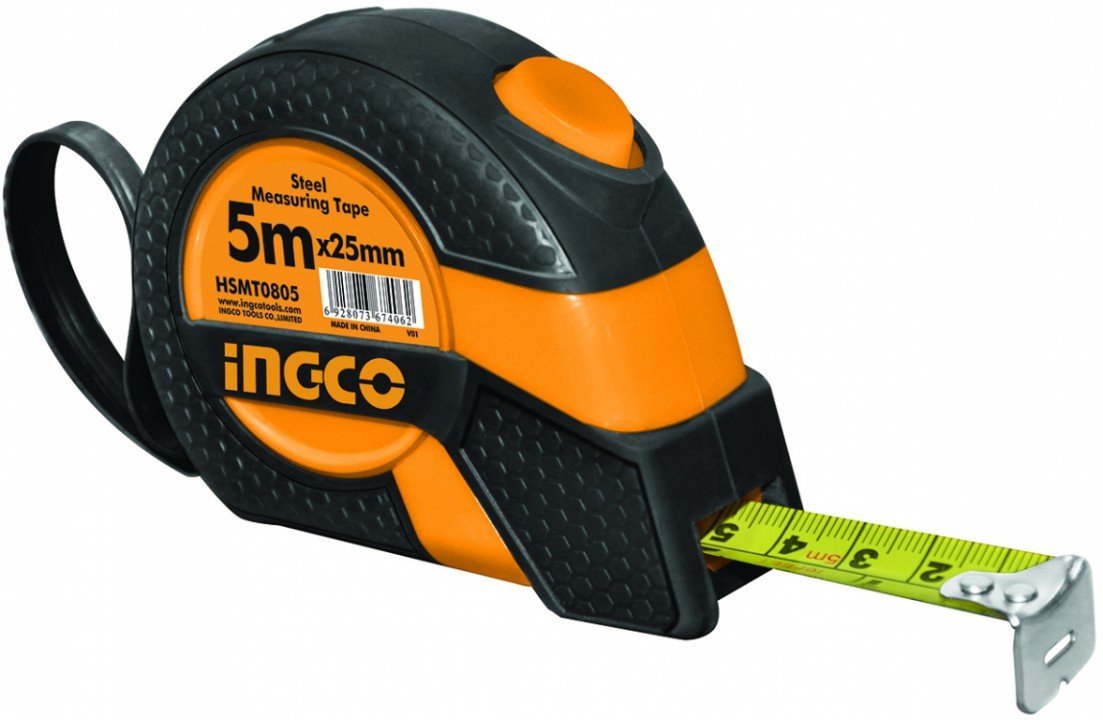 انجكو شريط قياس 5mx25mm موديل HSMT0805