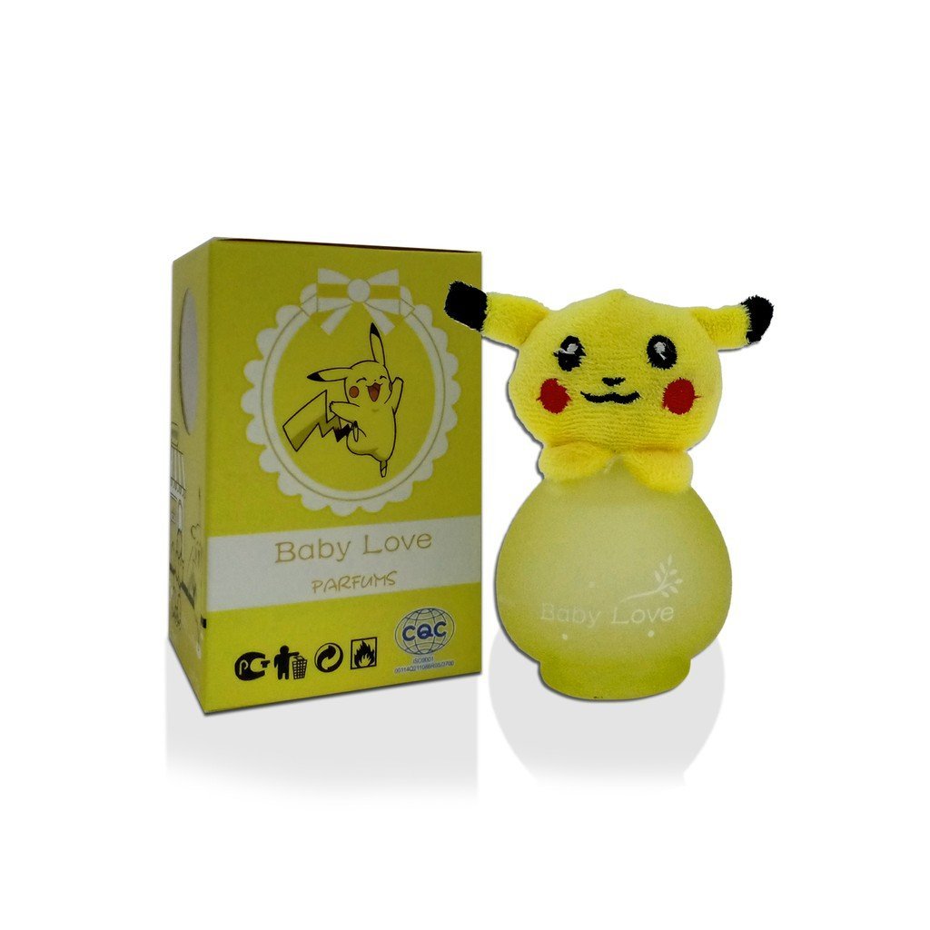 عطر اطفال بيبي لوف اصفر