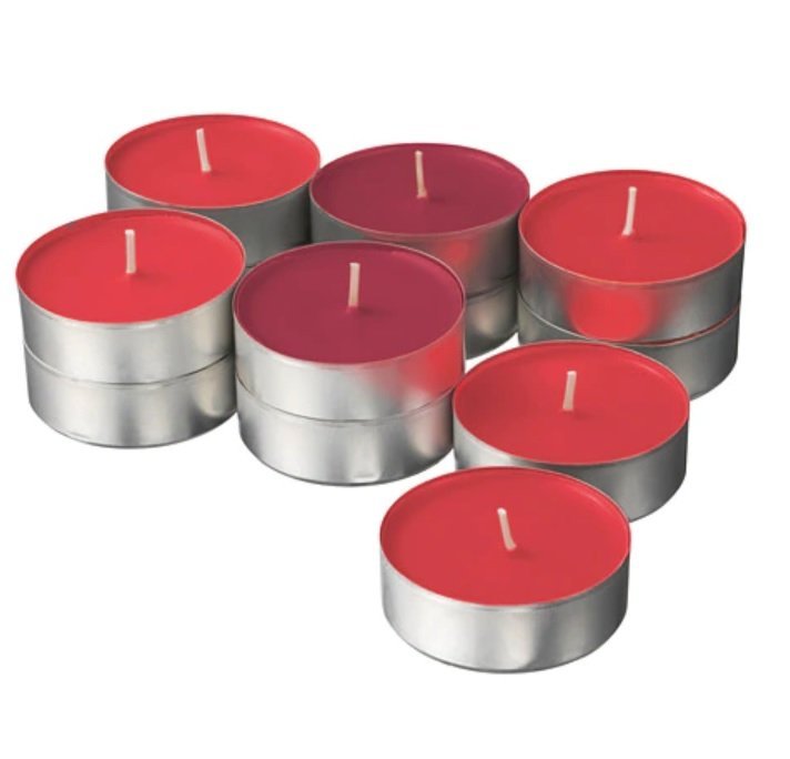 شموع معطرة -  12 قطعة