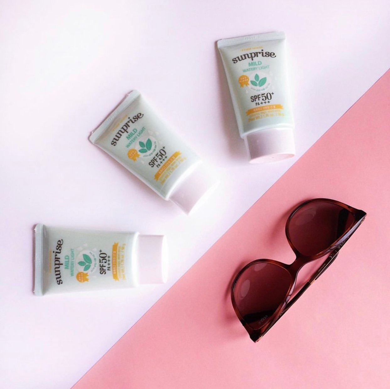 واقي الشمس  sunprise mild watery light SPF 50