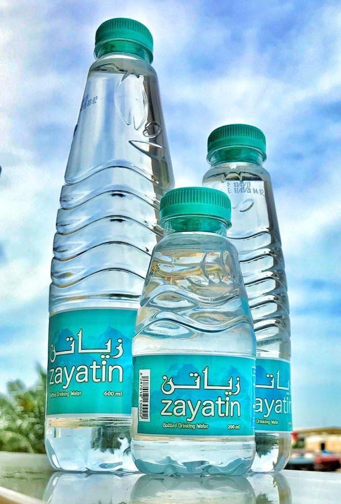 ماء زياتن ٣٣٠ مل أو ٦٠٠ مل