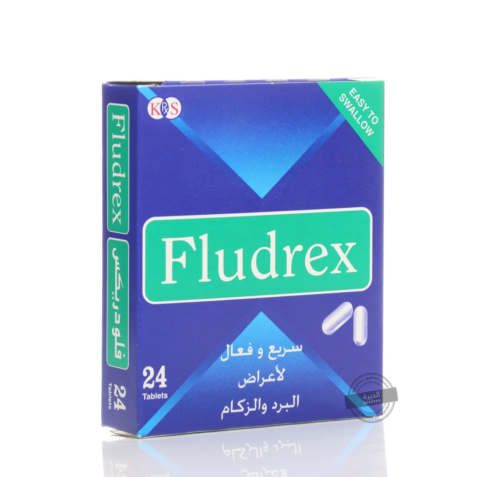 فلودريكس 500 ملحم 24 اقراص - 1560