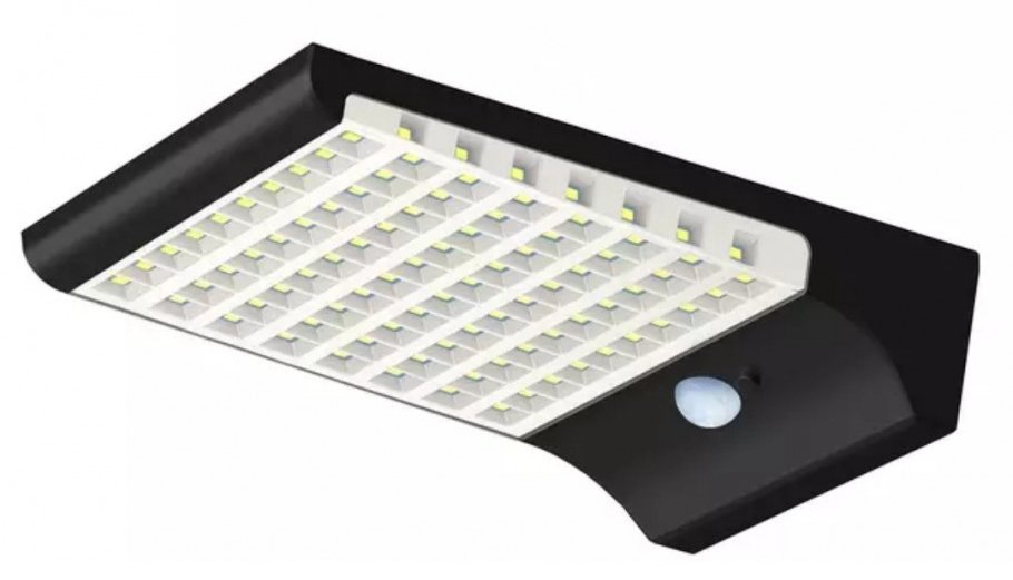 كشاف LED يعمل على الطاقة شمسية مع مستشعر للحركة ٩٤ شمعة