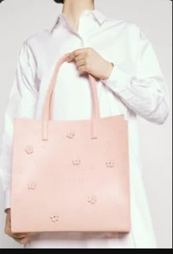 Ted Baker Flercon Debossed Floral Large Tote