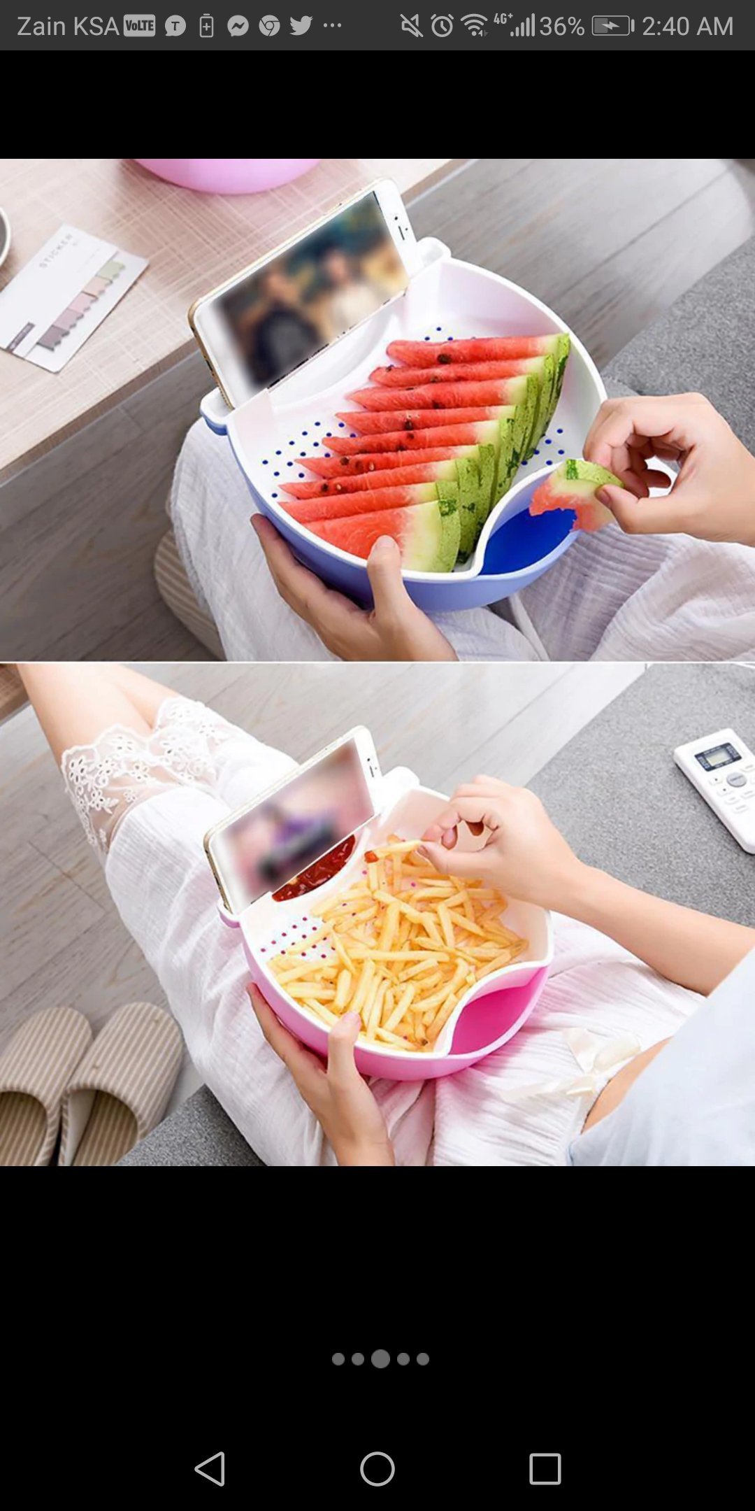 طبق - متعدد الطبقات، يمكنك تثبيت جوالك، بتصميم مبتكر
