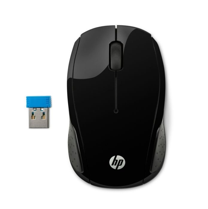 ماوس HP وايرليس 200 (بدون كيبل) أسود