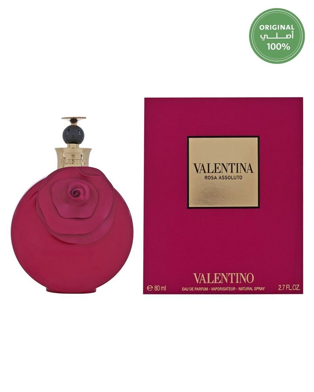 عطر Rosa Assoluto او دو بيريفيوم النسائي من فالنتينو - 80 مل