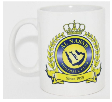كوب مميز لشعار نادي النصر السعودي من ع كيفي